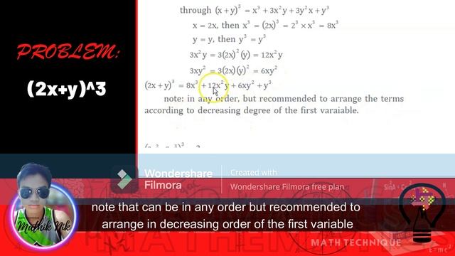 SPECIAL PRODUCTS IN ALGEBRA |formulae and sample problems смотреть онлайн