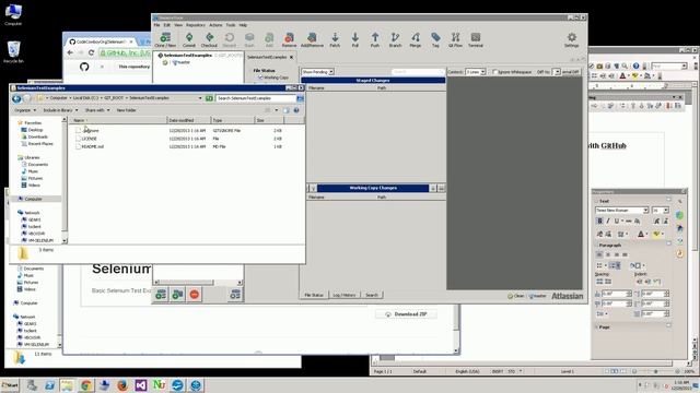 GitHub - Step by Step For Beginners using SourceTree GUI смотреть онлайн