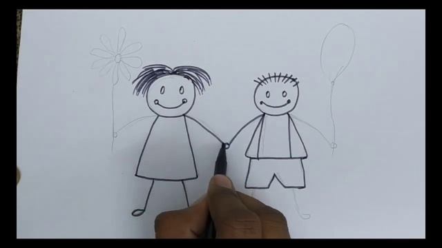 Easy Drawing Ideas ll Fun Drawing ll Creative Drawing ll Art videos ll Drawing for Kids Step by Ste смотреть онлайн