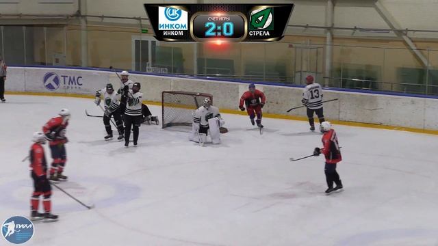 1/4 финала на Кубок ПЛХЛ. Дивизион "D": "Инком"- " Стрела" (3:2 Б) 1-й матч смотреть онлайн