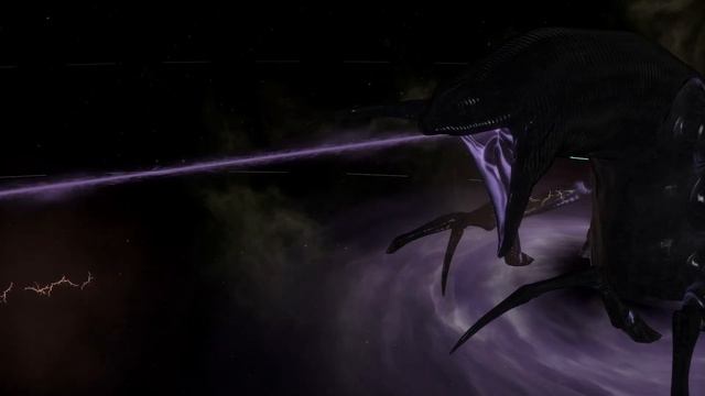 Stellaris: Leviathans, Ether Dragon fights the Dimensional Horror смотреть онлайн
