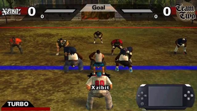 NFL Street 2: Unleashed PPSSPP v.1.0.1 on Nvidia Shield Tablet (Android) смотреть онлайн