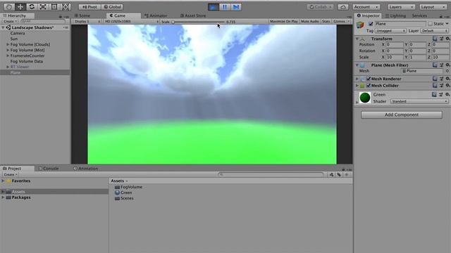 Fog Volume Cloud Shadow Drawing Problem смотреть онлайн