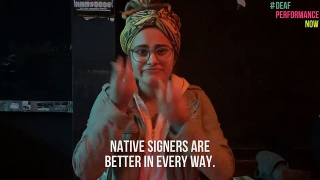 Deaf Performance Now (English) смотреть онлайн