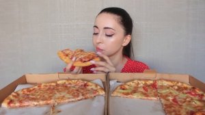МНОГО НОВОСТЕЙ/ Пиццы ? Mukbang Ayka Emilly