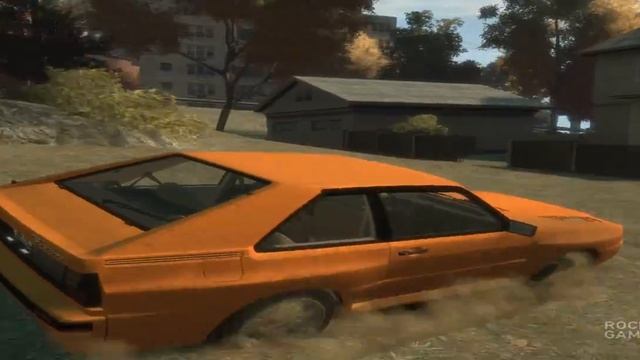 GTA IV Audi quattro sound 5cyl смотреть онлайн