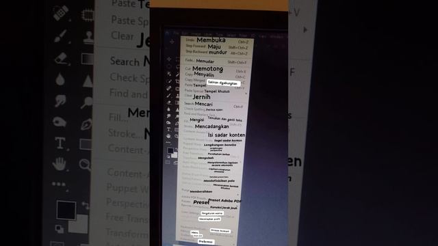 menjelaskan bagian edit dan windows di Photoshop ( tugas bahasa inggris) смотреть онлайн