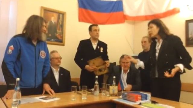 Фёдор Конюхов в гостях у Русской общины Крыма смотреть онлайн