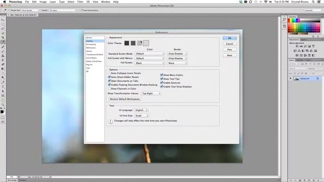Change Photoshop CS6 Interface смотреть онлайн
