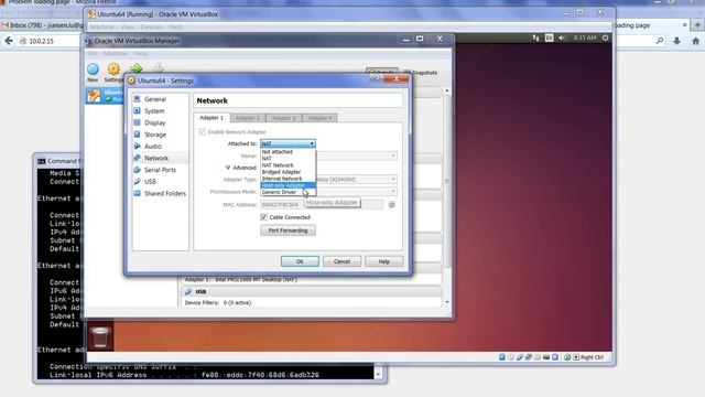Access Ubuntu Apache server in VirtualBox from host computer. смотреть онлайн
