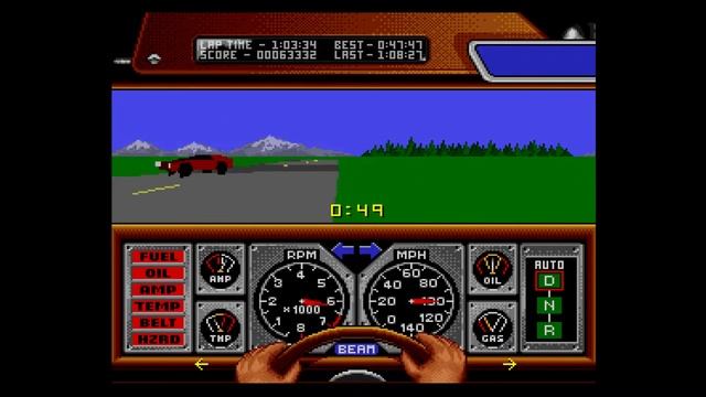Race Drivin' SNES with no slowdown hack (SA-1) 1080p 60fps смотреть онлайн