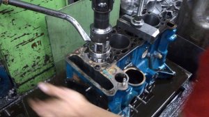 Хонинговка блока цилиндров ВАЗ