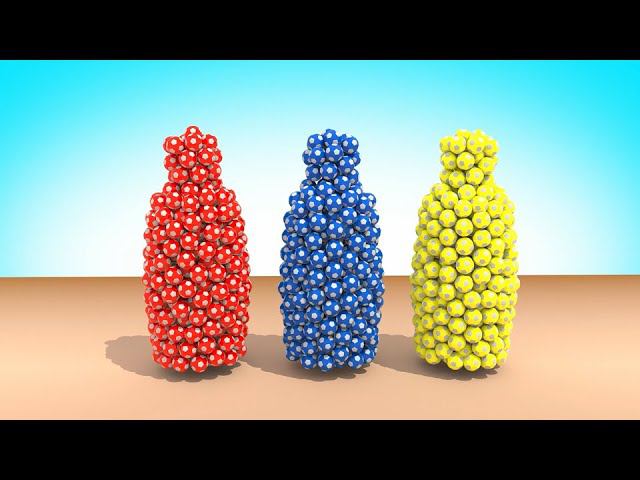 Цветные Мячи Детская Бутылочка Развивающие мультфильмы Учим цвета смотреть онлайн