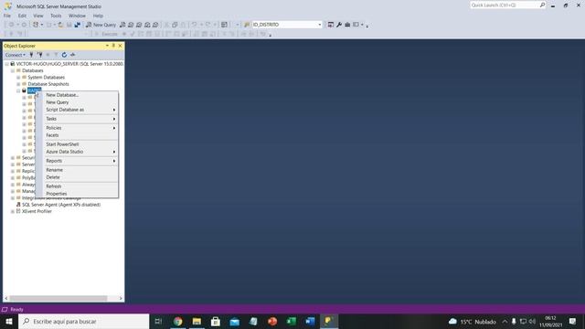 ✅?? ELIMINAR LA BASE DE DATOS en SQL SERVER | BORRAR la BASE DE DATOS creados DENTRO del SQL SERVER смотреть онлайн