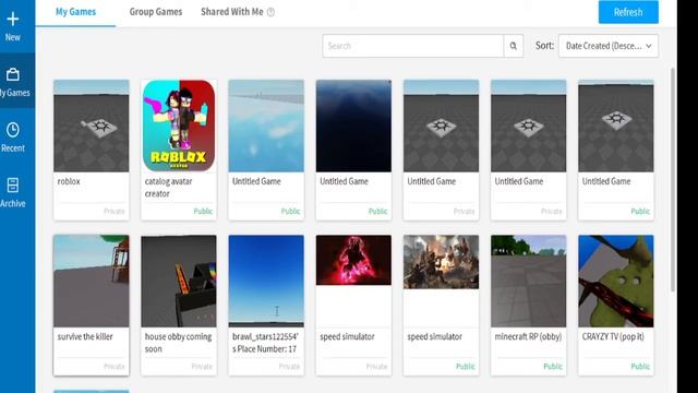 как создать игру с другом (ROBLOX) смотреть онлайн