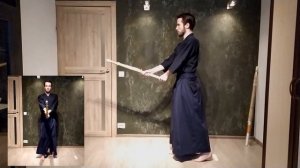 Уроки кендо. Выпуск № 3.  Ритуал. Серия занятий по кендо в домашних условиях.