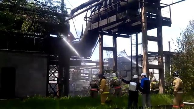 Пожар на ЧМК.27.05.2013 смотреть онлайн