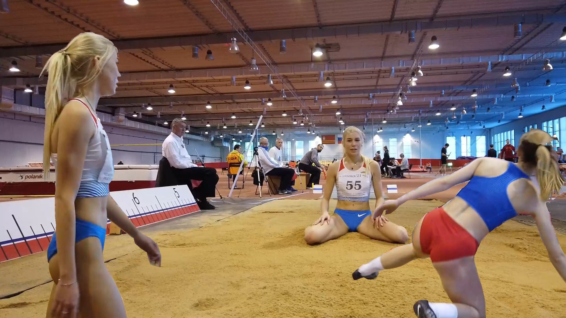 Прыжки в длину до 20 лет - Смоленск 2021 Многоборье смотреть онлайн