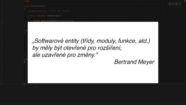 SOLID principy - 2. díl: Princip otevřenosti a uzavřenosti смотреть онлайн