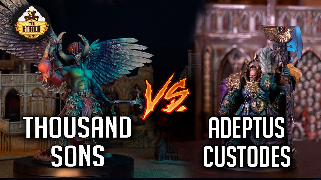 Thousand Sons Vs Adeptus Custodes I Battlereport | 2000pts I Warhammer 40000