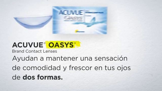 ▶ Lentes de contacto Acuvue Oasys смотреть онлайн
