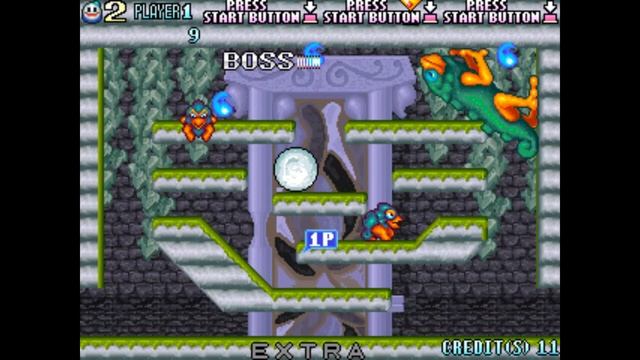Game. Snow Bros. 2 - With New Elves (прохождение) Mame смотреть онлайн