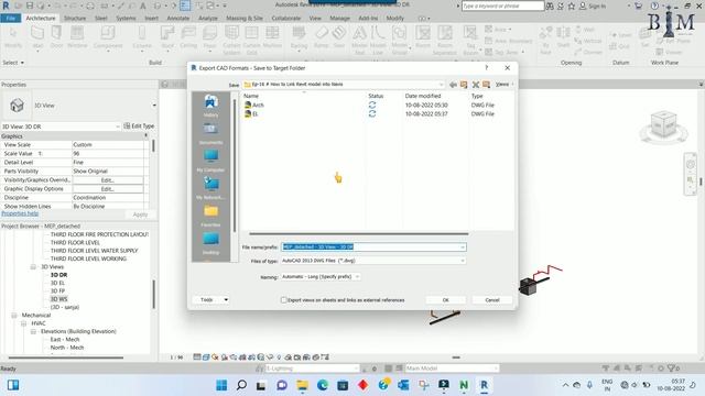Ep-17 # How to Link Revit model into Navis смотреть онлайн
