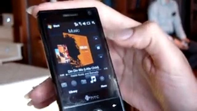 HTC Touch Diamond в работе