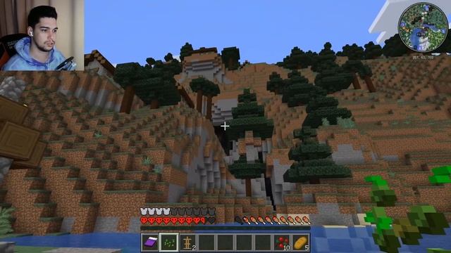 ЧЕЛЛЕНДЖ MINECRAFT спустя 10 ЛЕТ! Minecraft Hardcore! Одна жизнь! Грабим деревни. смотреть онлайн