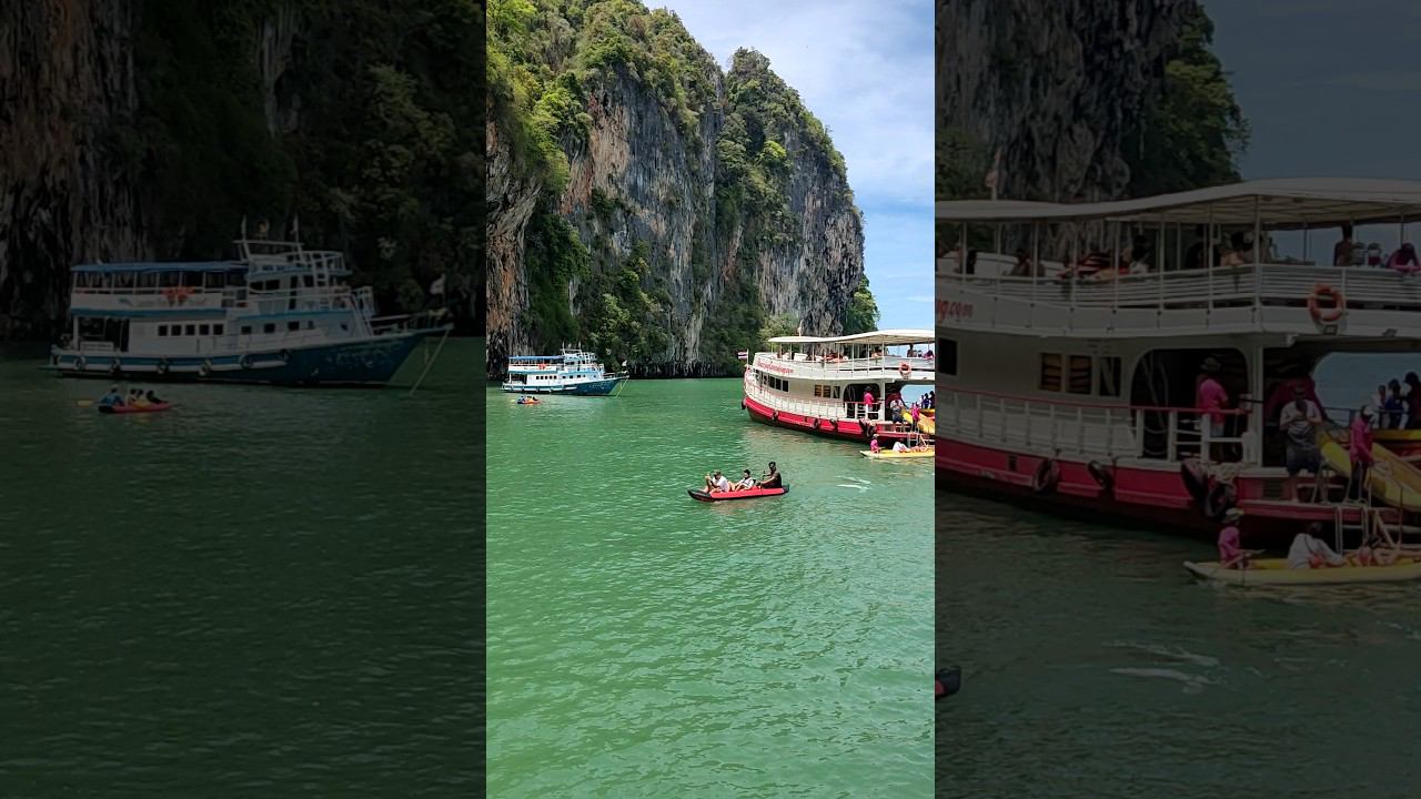 Остров Панак пещеры экскурсия Джеймс Бонд вид с корабля. Таиланд 2024 за 50 тысяч. @tutsi-dieti смотреть онлайн
