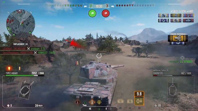 World of Tanks Console | Type 5 Heavy | 6.7K Damage - 1.5K Assist (2nd MoE Game) смотреть онлайн