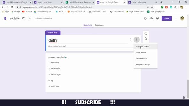 How to create/make advanced google forms training in Hindi 2020 latest | Google forms advanced смотреть онлайн