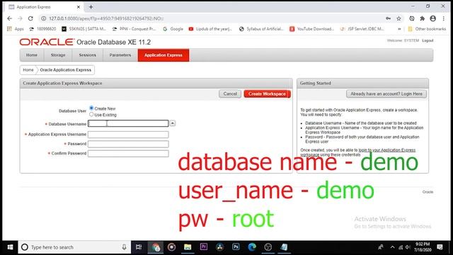 Oracle Database installation and some basic Queries смотреть онлайн