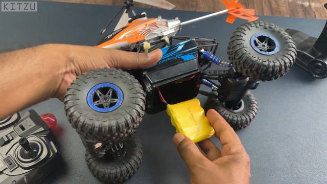 When Rc Helicopter Meets Rc Monster Truck