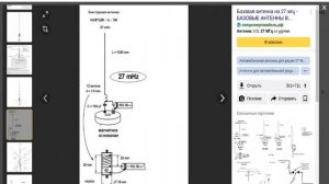 Антенна на CB диапазон 27МГц своими руками