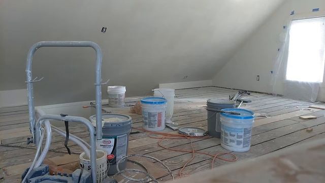 Spray Painting Walls with Ryobi R200B смотреть онлайн