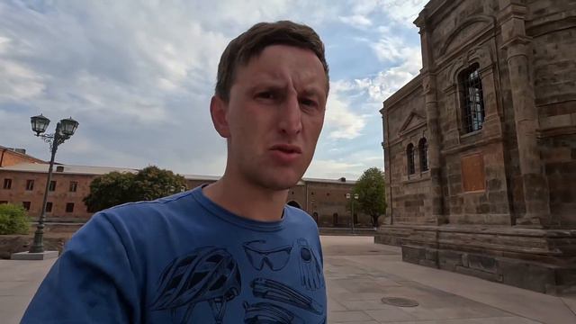 Армения Грузия Россия. Велопутешествие по Армении. Эчмиадзинский собор. Ереван. смотреть онлайн