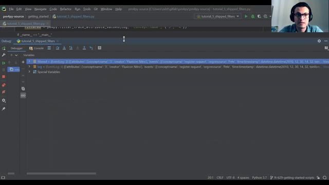 pm4py tutorials - tutorial #5: Playing with Event Data; Shipped Filters смотреть онлайн