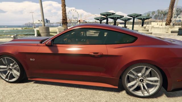 GTA5 - Mod Showcase - 2015 Ford Mustang GT