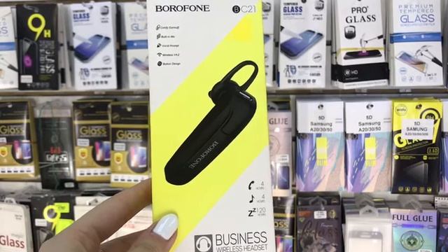 Bleutooth гарнитурa Borofone смотреть онлайн