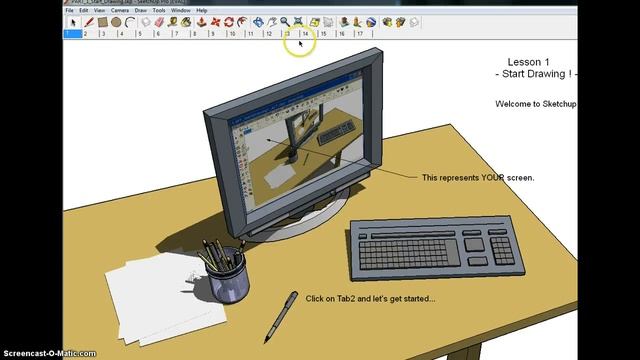 Google Sketch up Tutorial смотреть онлайн
