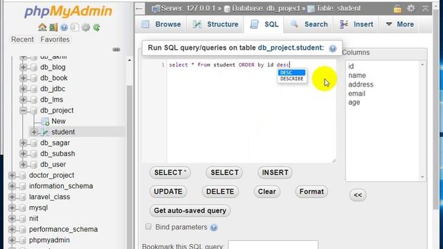 Viewing the data inserted into the table in mysql Nepali version смотреть онлайн