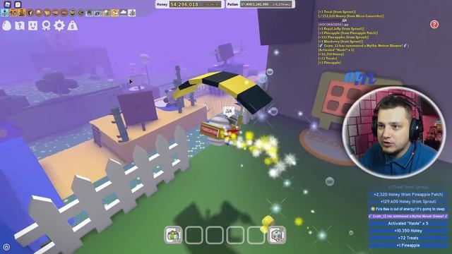 35 ЛОКА НОВАЯ ИВЕНТ ПЧЕЛА! ОТ НУБА ДО ПРО! В СИМУЛЯТОР ПЧЕЛОВОДА! Bee Swarm Simulator! смотреть онлайн