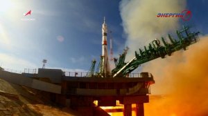 Старт космического корабля «Союз МС-17»
