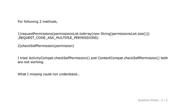 Android : Call requires API level 23 (current min is 14): android.app.Activity#requestPermissions,c смотреть онлайн