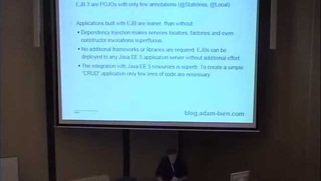 JDD08 Adam Bien part1 смотреть онлайн