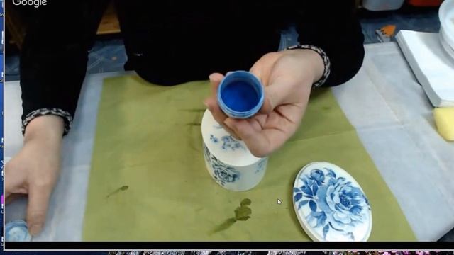 МК Фарфоровая шкатулка. Оксана Демикова смотреть онлайн