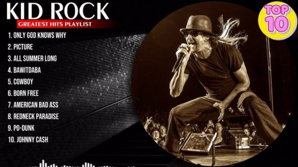 Kid Rock 2024 MIX ~ Top 10 Best Songs ~ Greatest Hits ~ Full Album