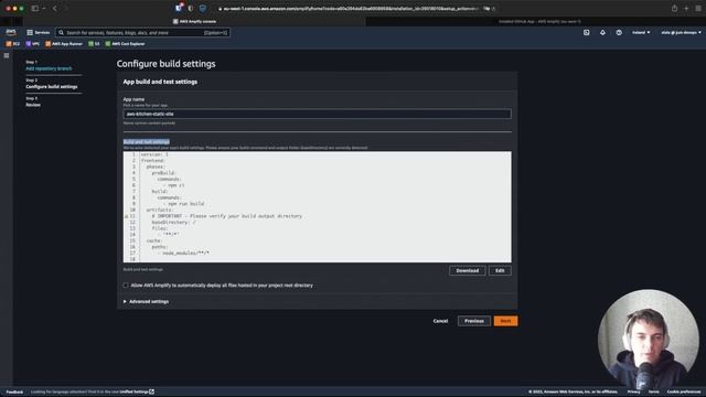DevOps Kitchen | AWS | Веб-сайт на AWS Amplify смотреть онлайн