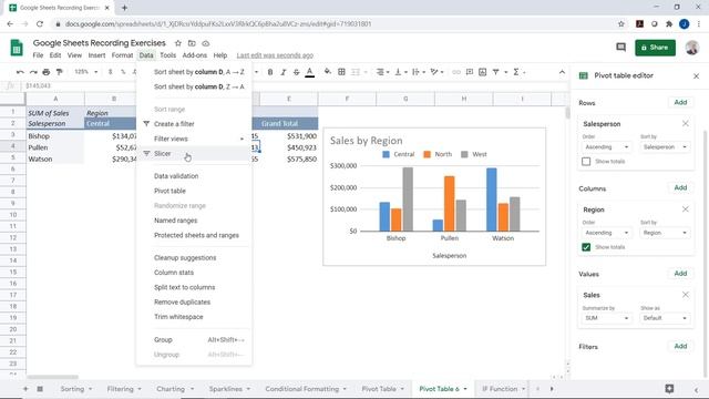 Google Sheets Advanced Tutorial смотреть онлайн